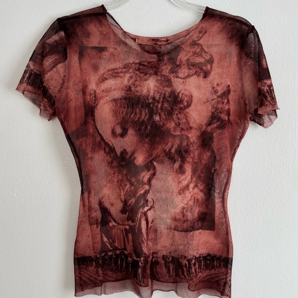 Vintage Jean Paul Gaultier Classique 1998 Mesh Top